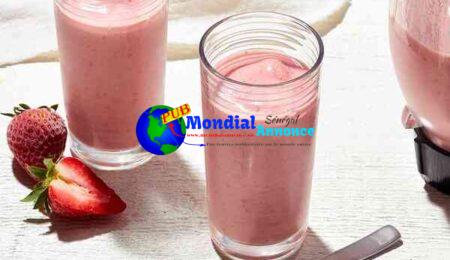 Creamy Strawberry Smoothie