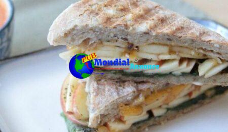 Apple Cheddar Panini