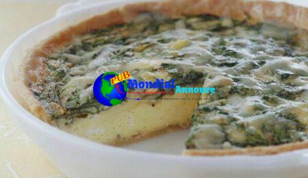 Cheesy Spinach Quiche