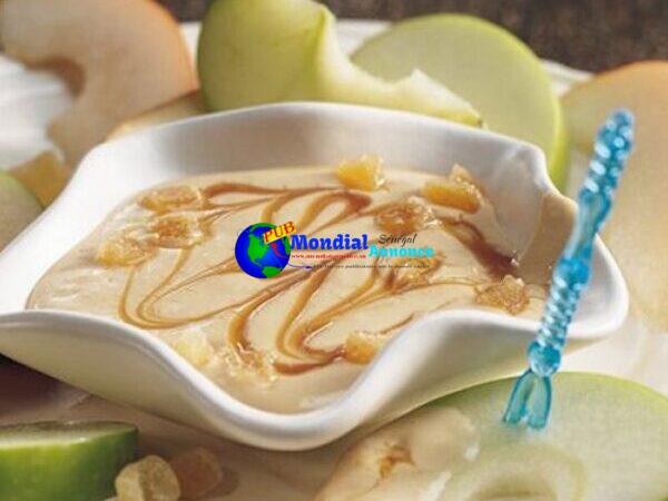 Gingered Caramel and Yogurt Dip