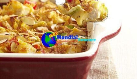 Sizzling Chicken Salad Casserole