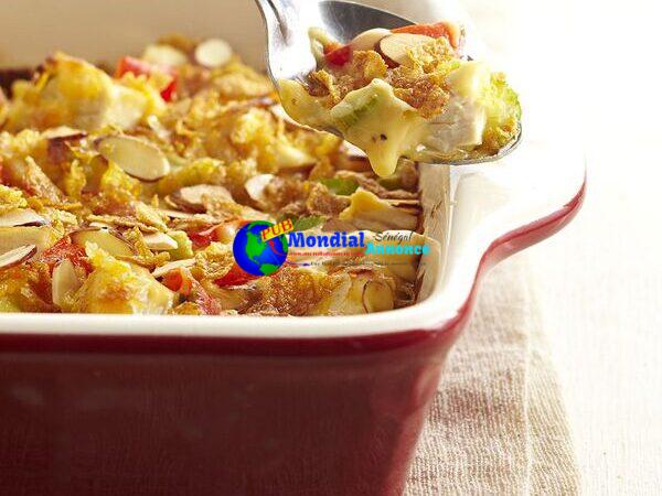 Sizzling Chicken Salad Casserole