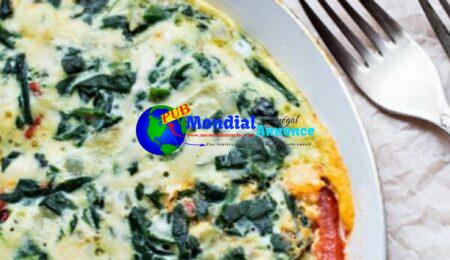 Spinach and Feta Egg Inch