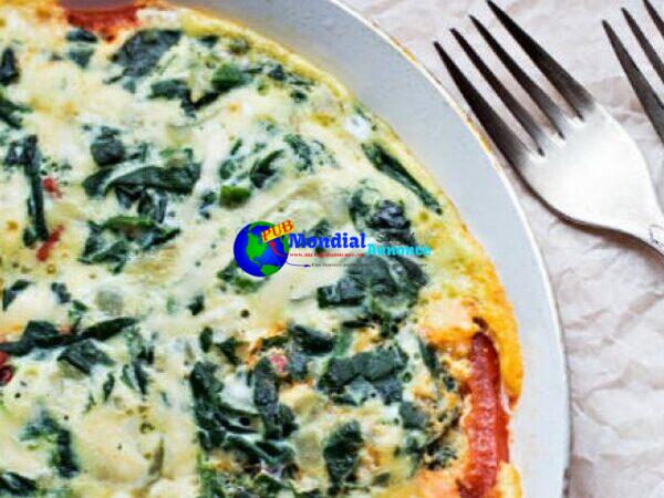 Spinach and Feta Egg Inch