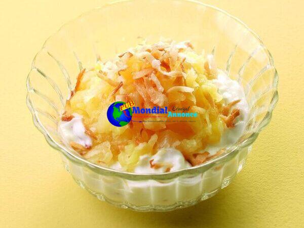 Pina Colada Yogurt Parfait