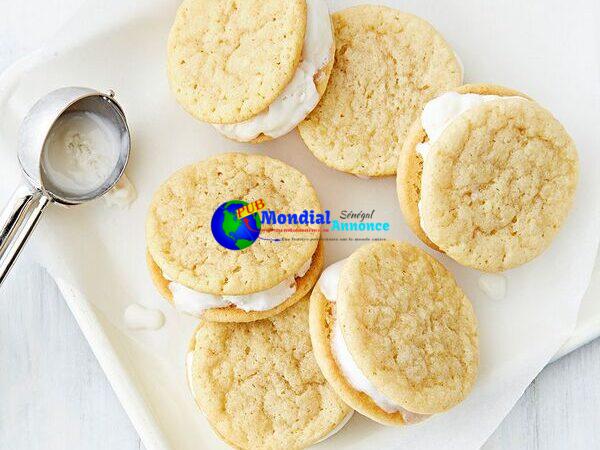 Vanilla Ice Cream Sandwiches