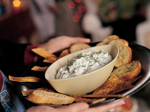 Creamy Feta-Spinach Dip