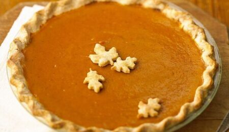 Light and Appetizing Pumpkin Pie