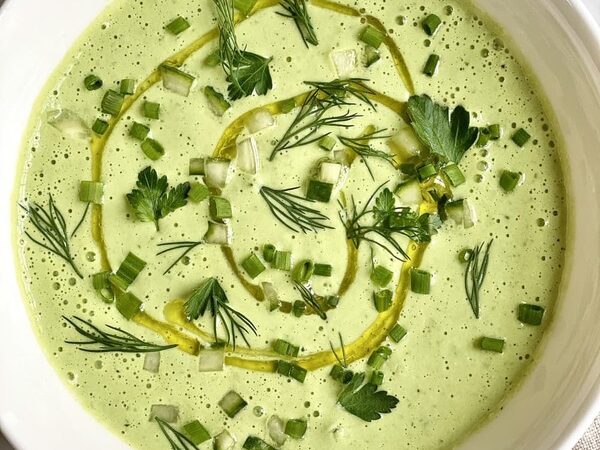 Cucumber, Yogurt, and Herb Soup