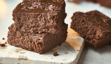 Healthy chocolate brownies