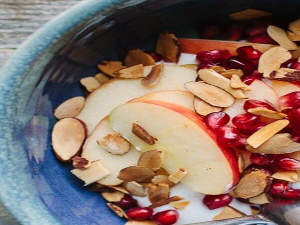 Pomegranate-Apple Salad with Greek Yogurt