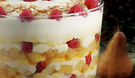 Roasted Pear Trifle