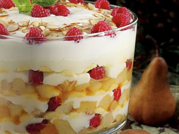 Roasted Pear Trifle