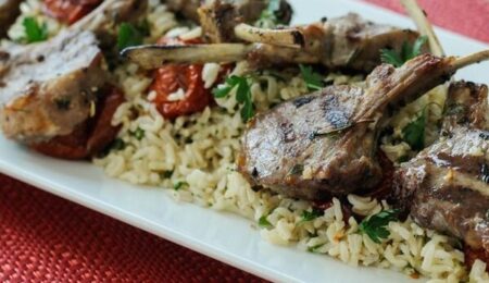 Grilled Marinated Lamb Chops