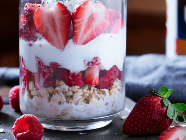 Berry Overnight Oats