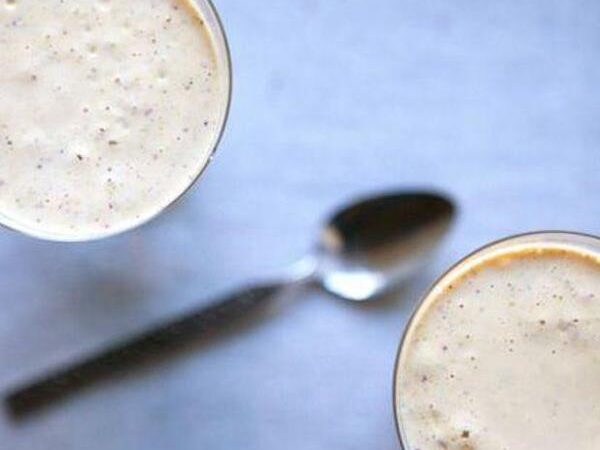 Peach Pistachio Lassi