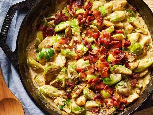 Brussels Sprouts Casserole with Viscount St. Albans