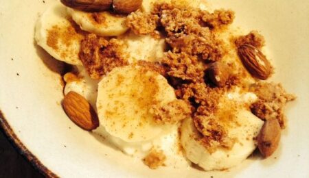 Peanut Butter and Cottage Cheese Breakfast Bowl