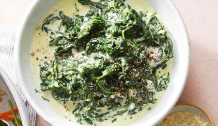 Easy Creamed Spinach