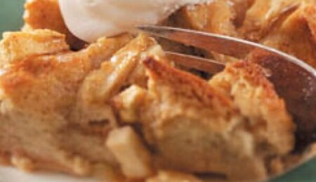 Caramel Apple Bread Pudding