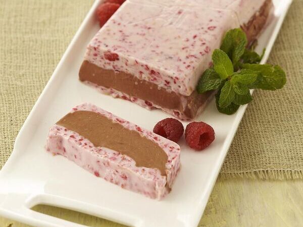 Frozen Raspberry-Chocolate Terrine