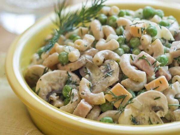 Peas & Ham Pasta Salad