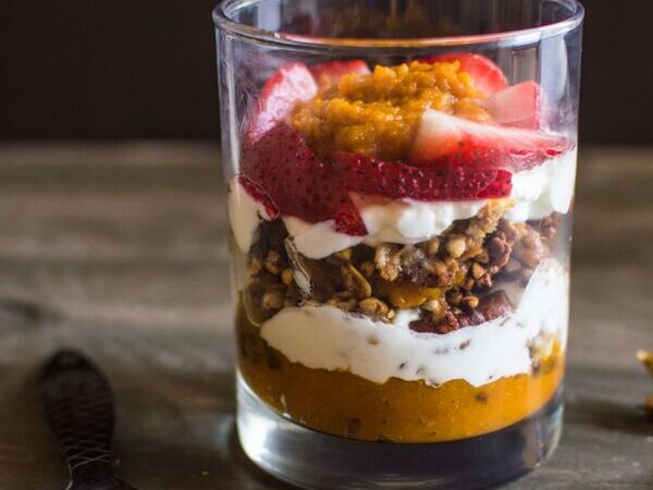 Pumpkin Pie Yogurt Parfait