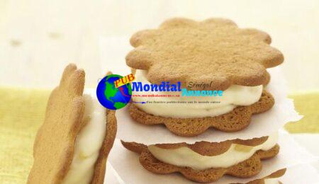 Double Ginger Frozen Yogurt Sandwiches