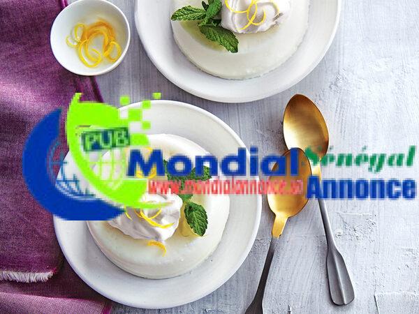 Meyer Lemon Panna Cotta