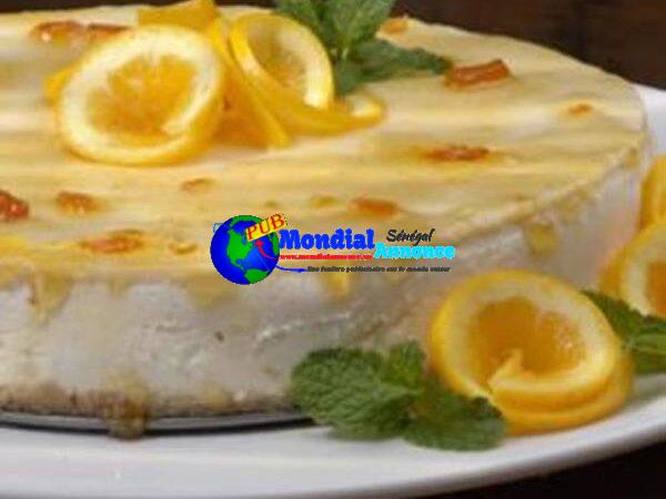 Marmalade-Glazed Orange Cheesecake