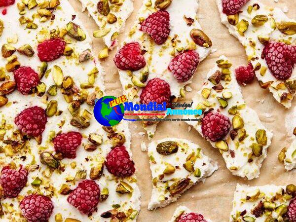 Frozen Yogurt Bark