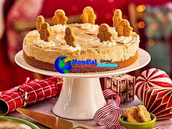 Gingerbread cheesecake