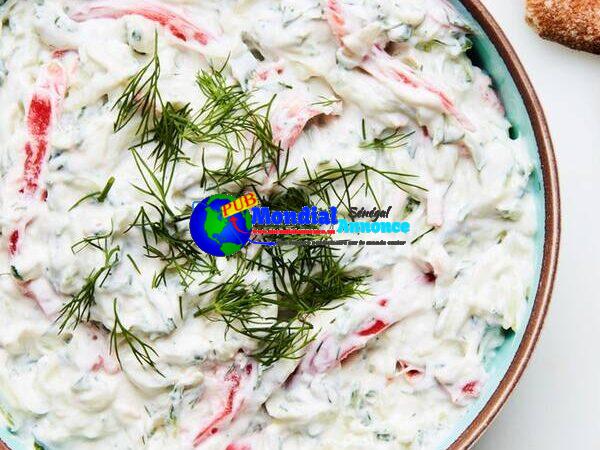 Cucumber and Tomato Tzatziki