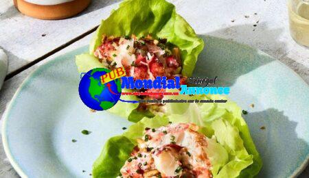 Flip-Facet Lobster Lettuce Wraps From Daphne Oz