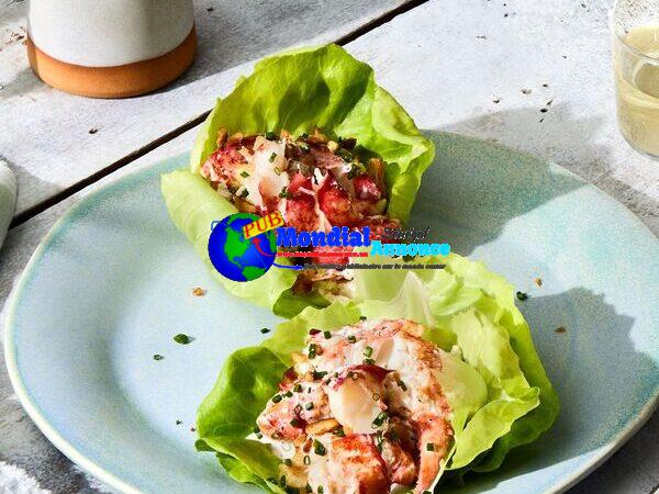 Flip-Facet Lobster Lettuce Wraps From Daphne Oz