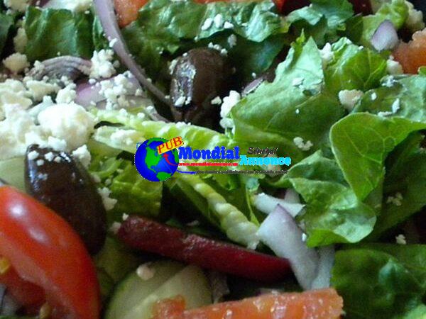 Unusual Herb French dressing for My Mountainous Fat Greek Salad