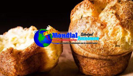 Dusky Pepper Popovers with Chives and Parmesan