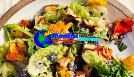 Minute Gem Salad with Toasted Spice French dressing