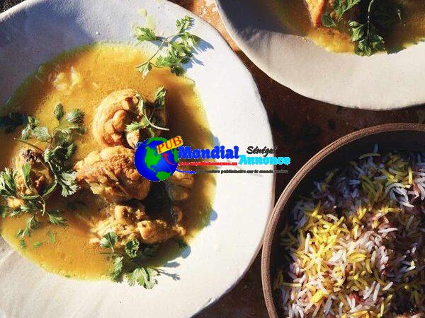 Kurdish Fried Rooster in Broth