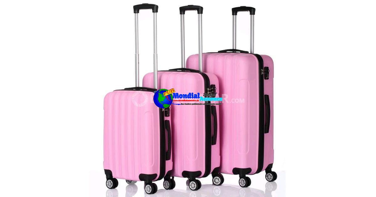 df5ca2bd81b404b2cb470029bc6ce7f01757338e - Valise coque incassable 3 pièces