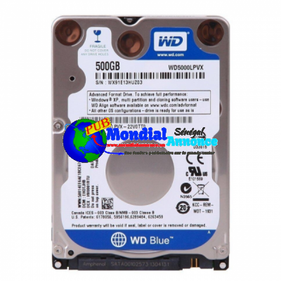 Disque dur interne 500 Go SATA