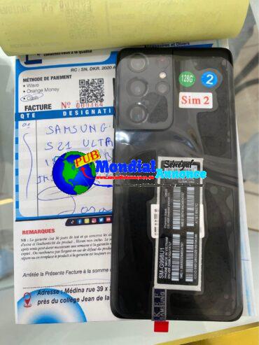 Samsung S21 ultra original venant des usa vendu sur facture et garantie avec pos…