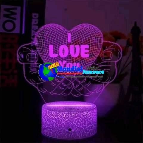 465819500 1222952872094211 5945439497443631781 n - lampe led 3d I love you