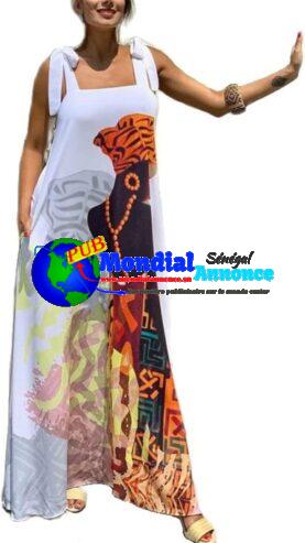 Robes africaines 2022 Mode Afrique Vêtements Dashiki Robe Africaine Casual  M