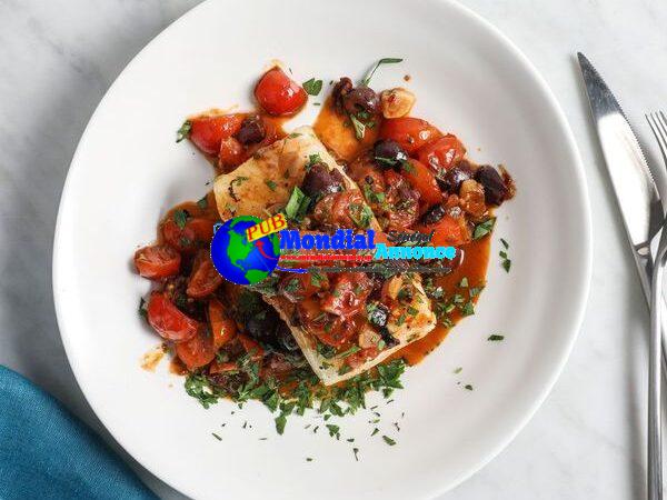 Sea Bass with Sicilian Cherry Tomato Sauce