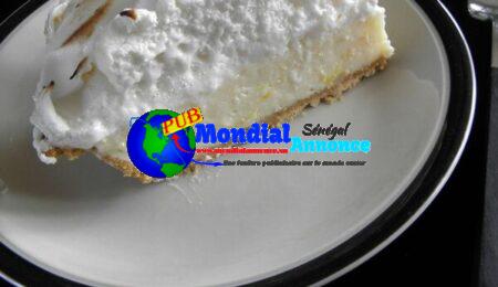 Lemon Meringue Pie; Low Fat, Excessive Taste