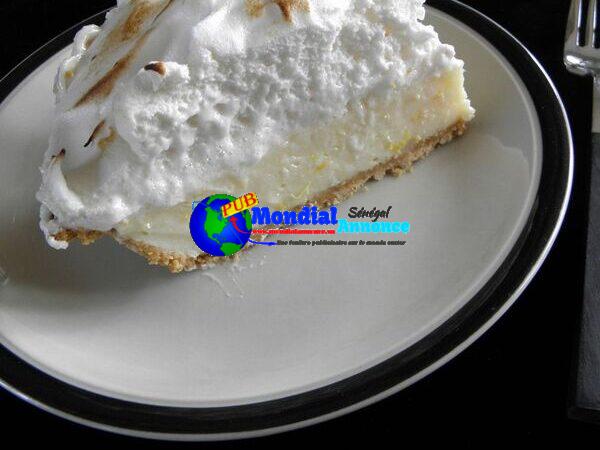 Lemon Meringue Pie; Low Fat, Excessive Taste