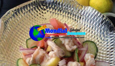 Straightforward Seabass-Salad Ceviche