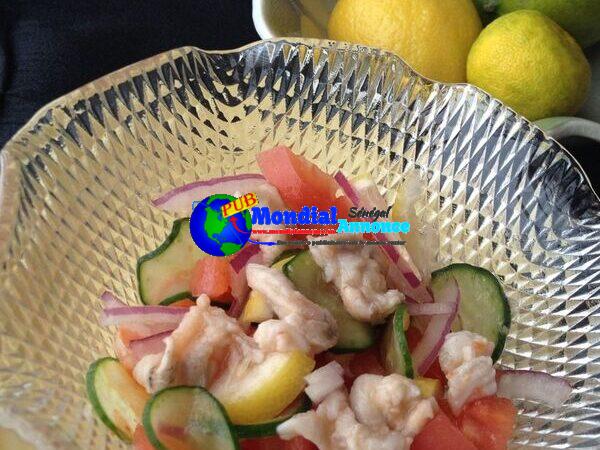 Straightforward Seabass-Salad Ceviche