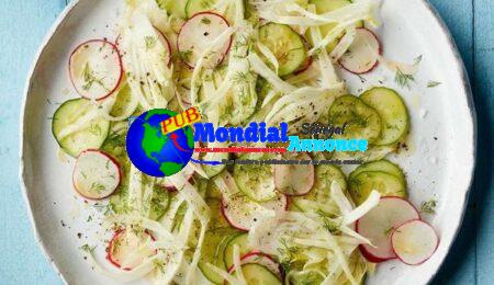 Fennel, Radish & Cucumber Salad